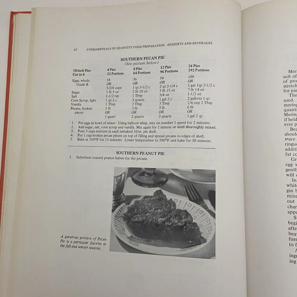 Fundamentals of Quantity Food Preparation : Desserts and Beverages (1975)